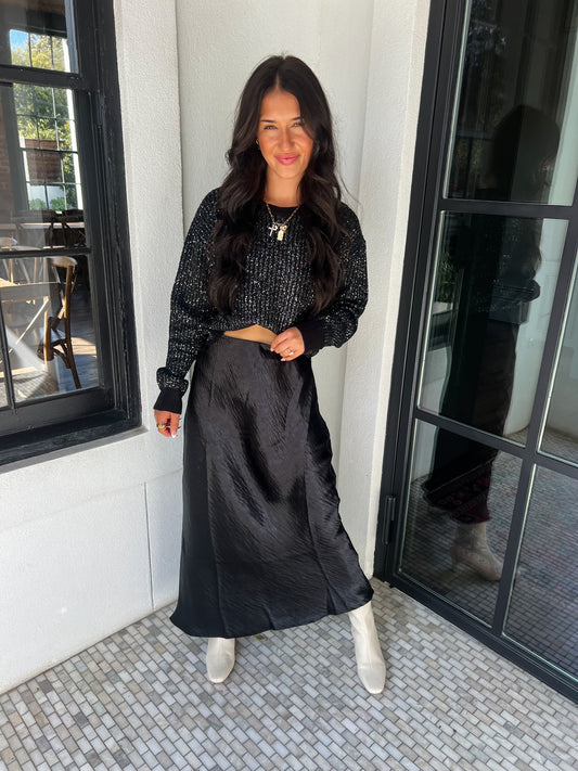 Z Supply Gleam Sequin Sweater