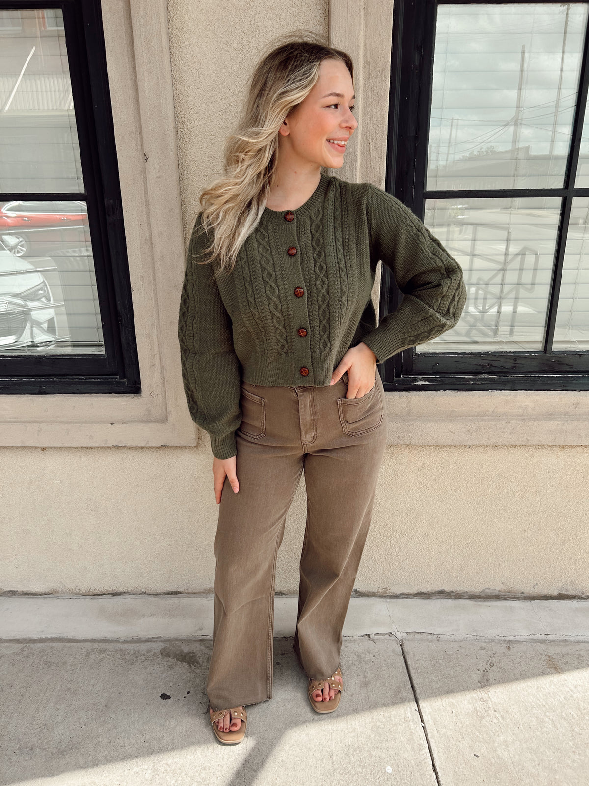 Green Ivy Cardigan