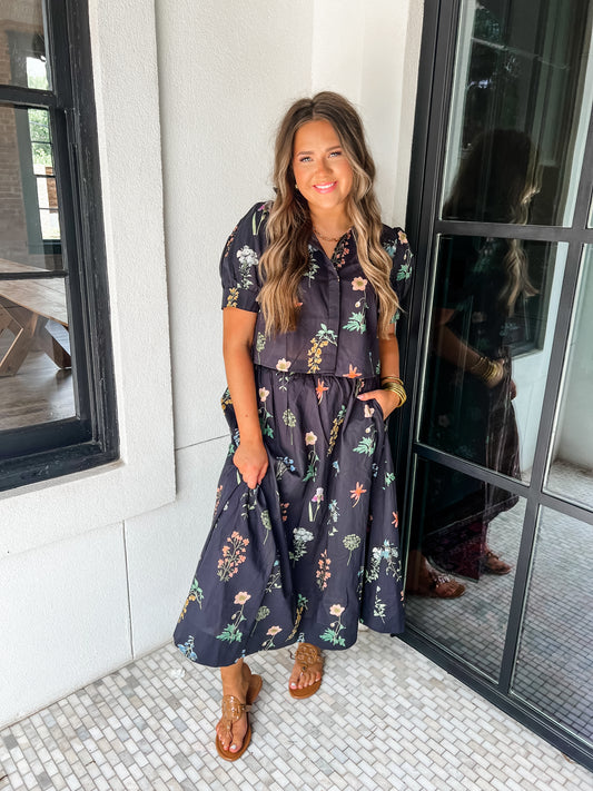 Dark Garden Skirt