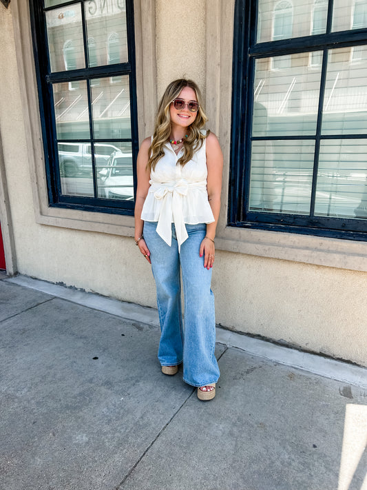 ZSUPPLY Stunner Wide Leg Denim