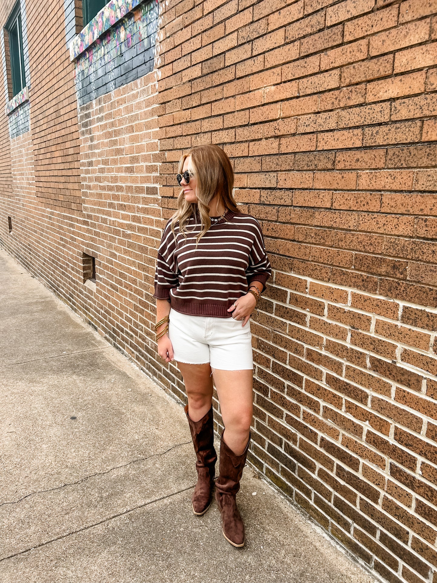 Toasted Stripe Sweater