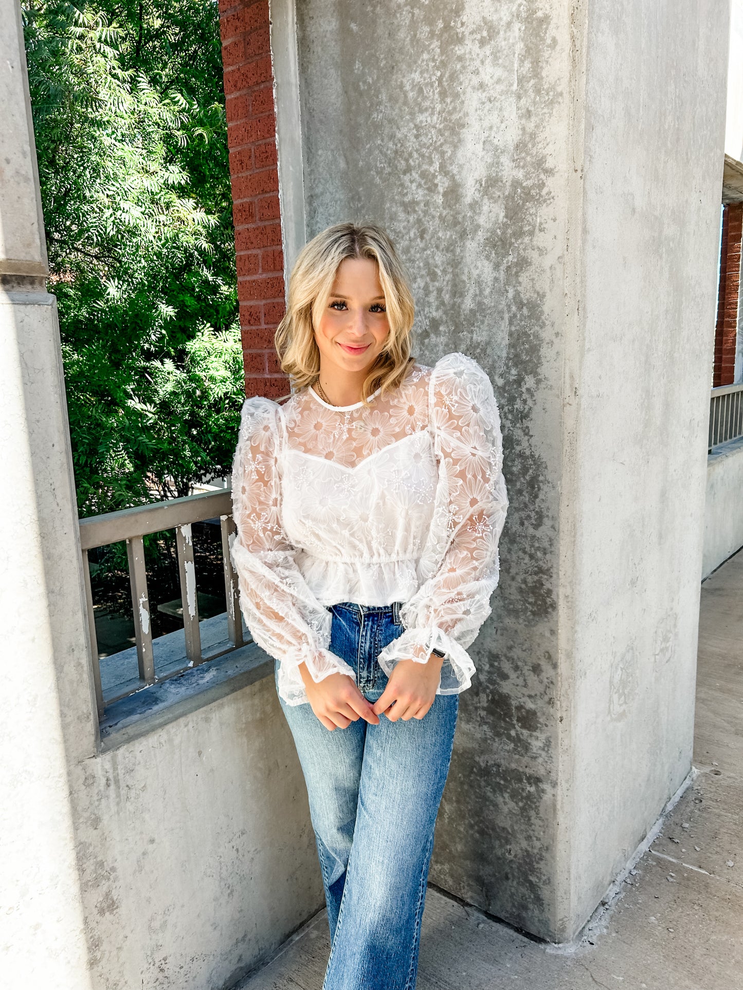 Embellish Floral Top