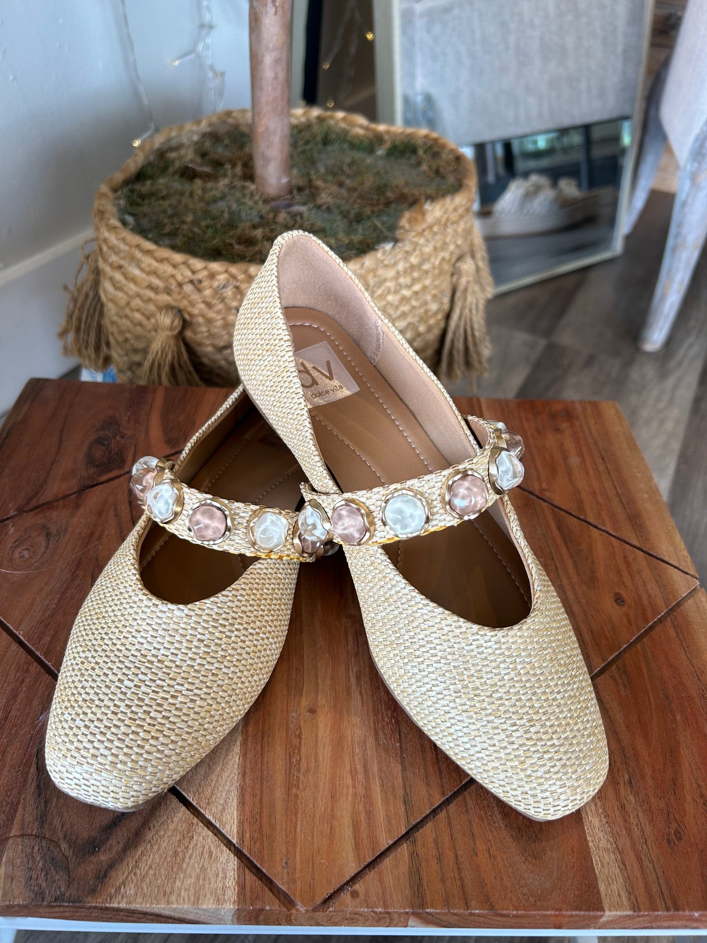 DV Mission Raffia Ballet Flat