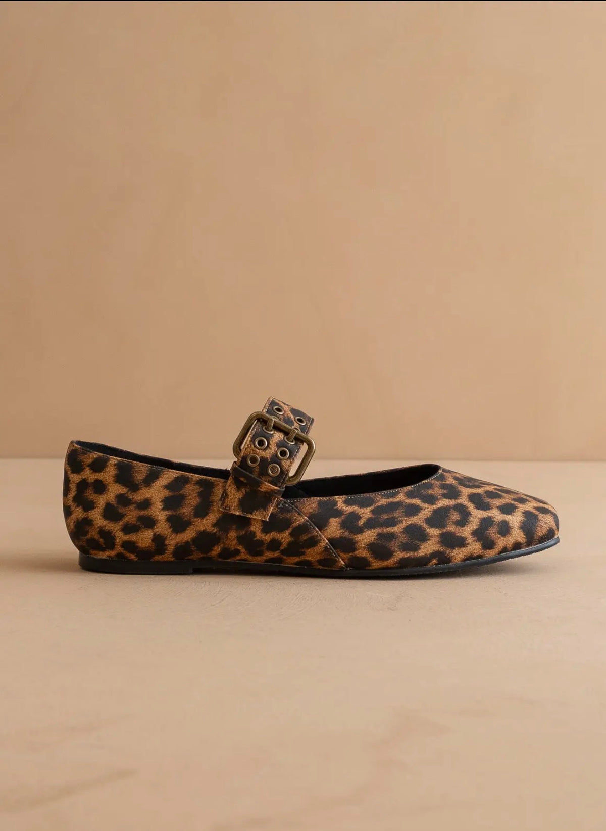 Soho Leopard Mary Jane