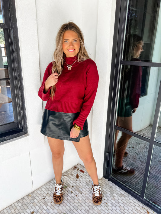 Classic Cropped Pullover