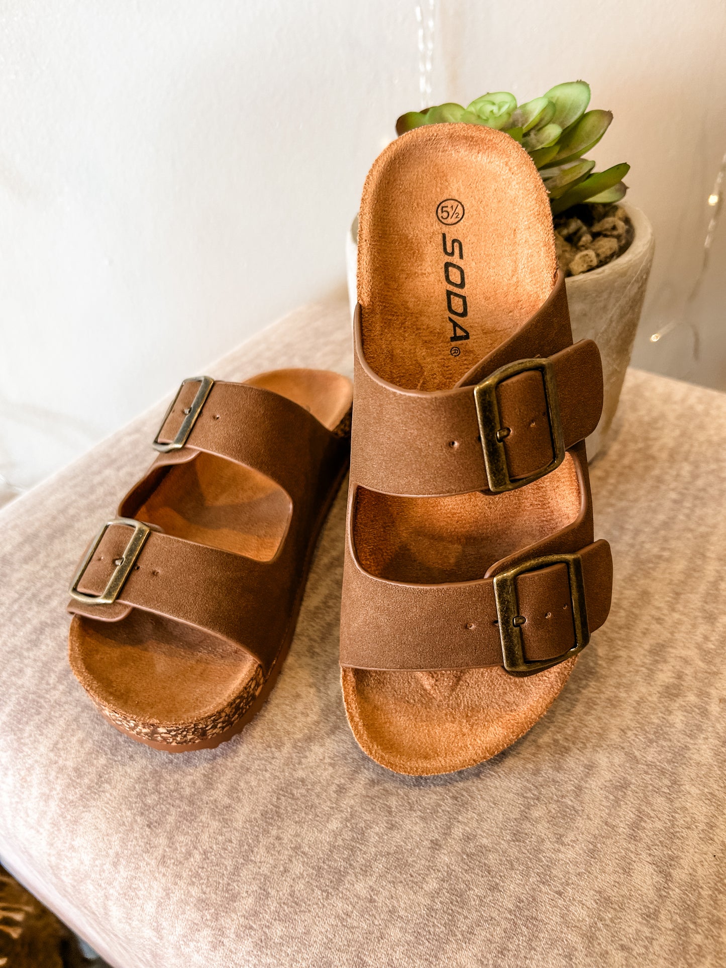 Jete Brown Sandal