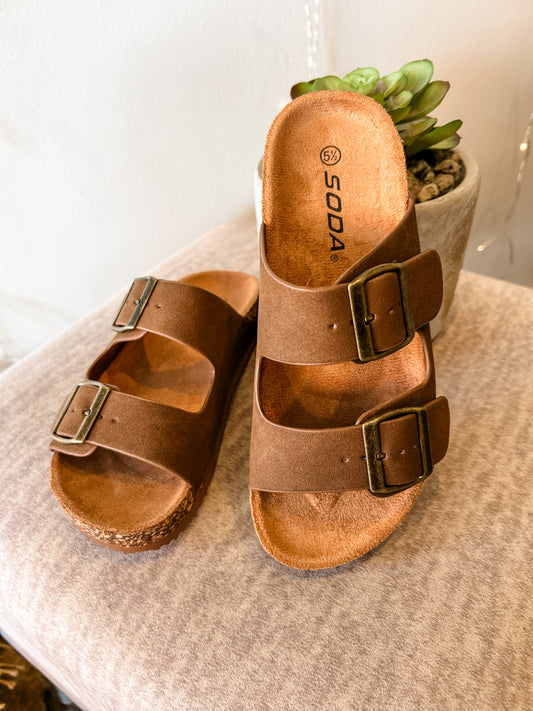 Jete Brown Sandal