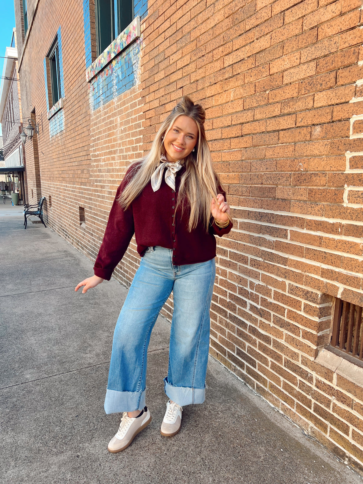 Maddie Cardigan Wine