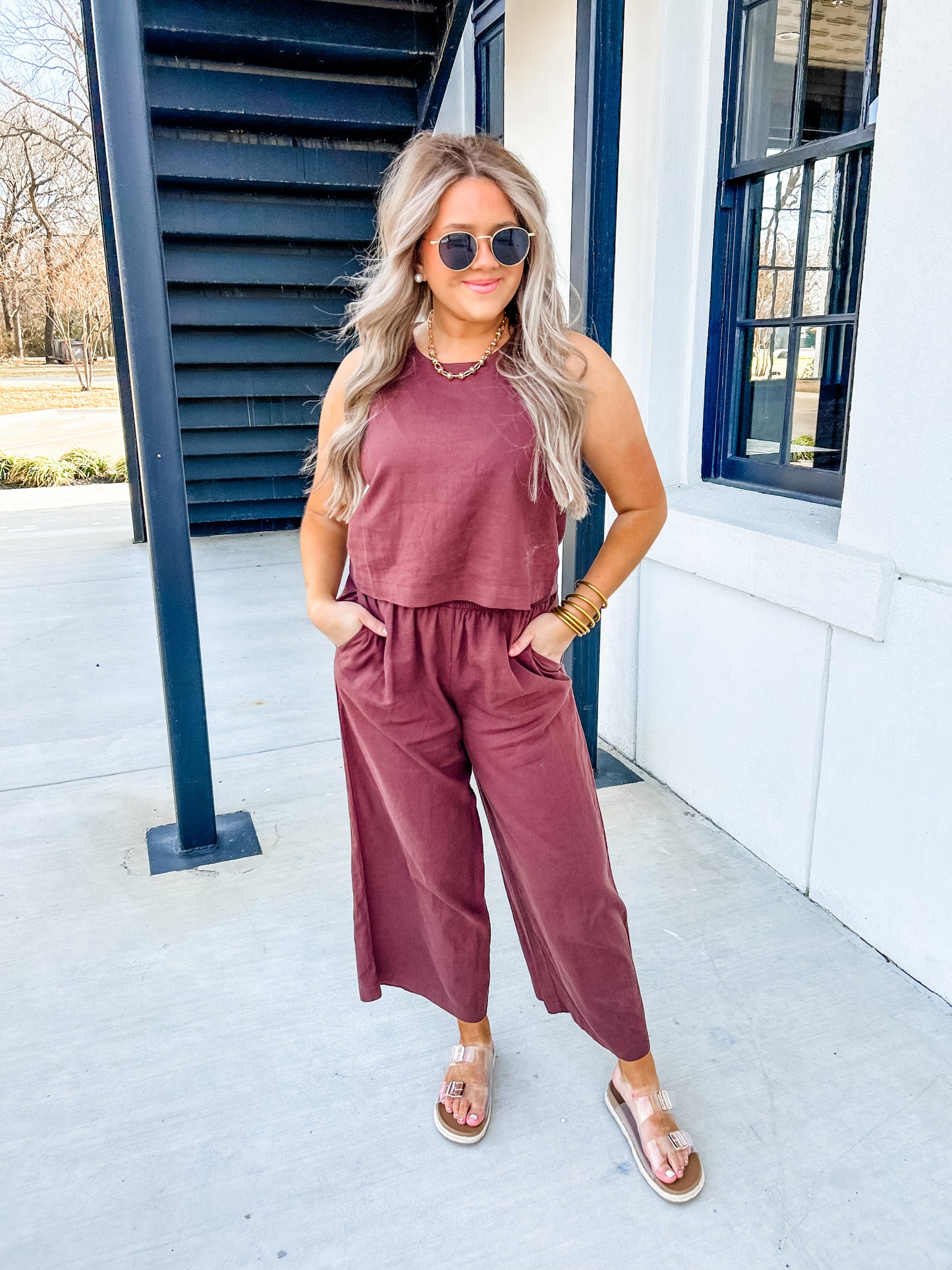 ZSUPPLY Sloane Linen Top