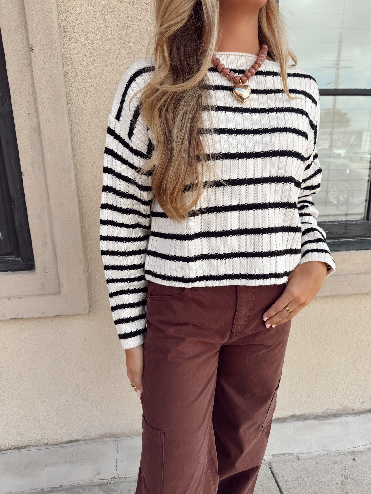 Rosalind Striped Sweater