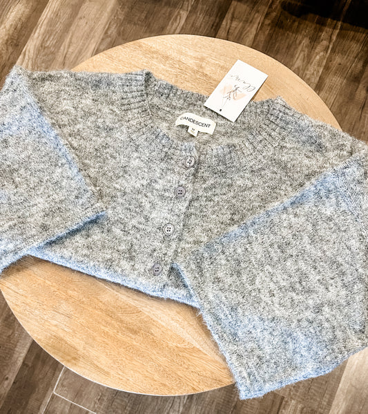 Lou Cardigan- Grey