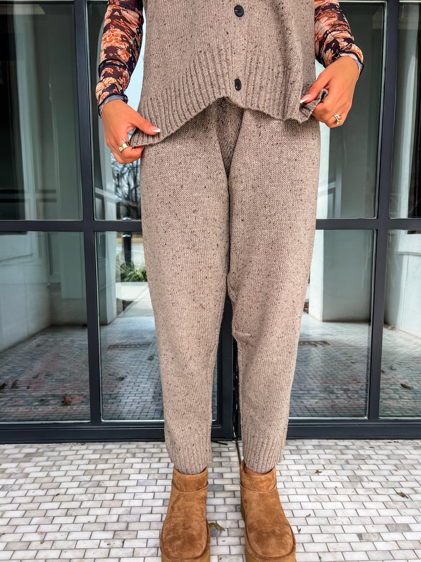 Mushroom Grove Sweater Pants