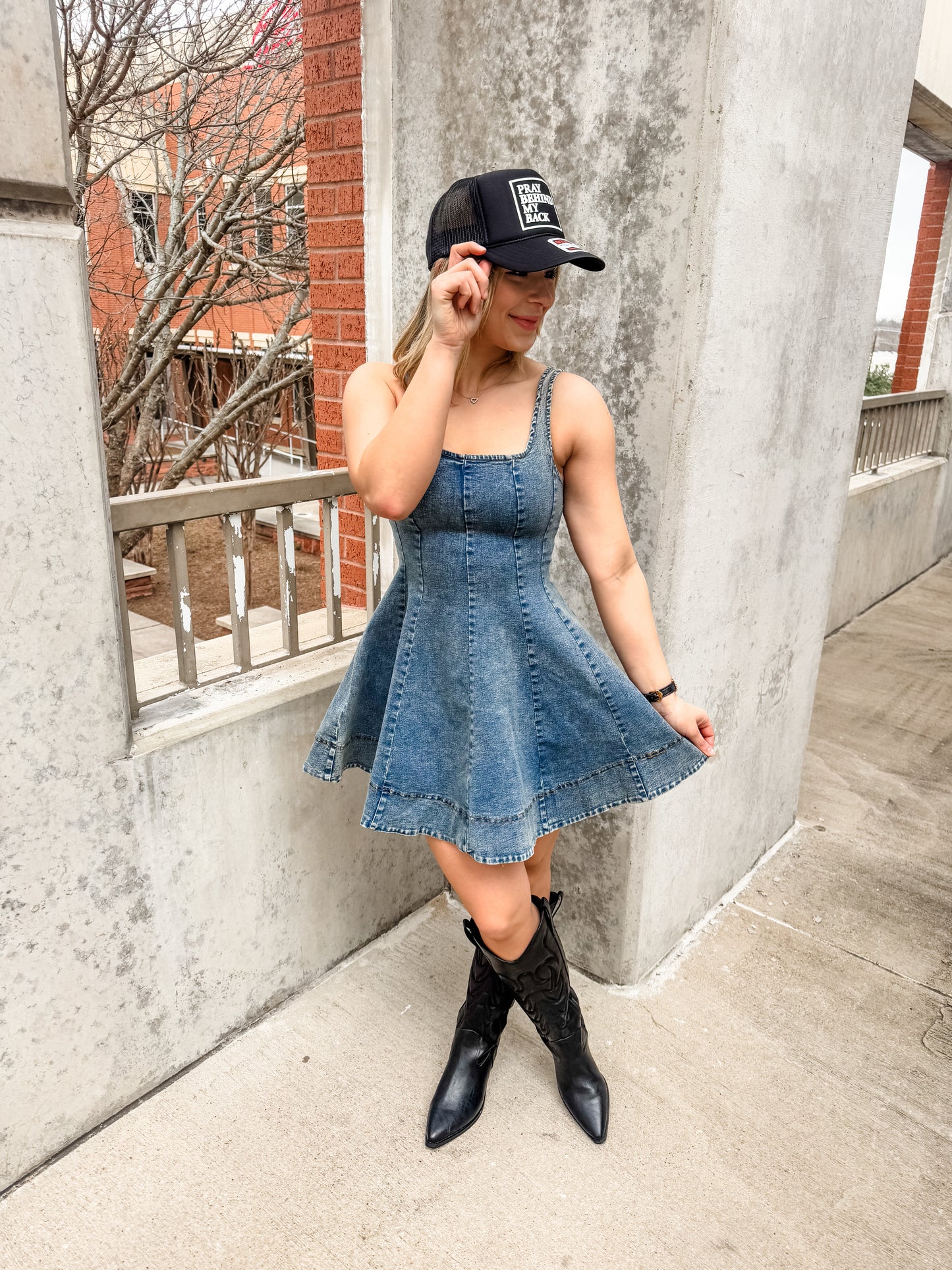 Newport Denim Dress