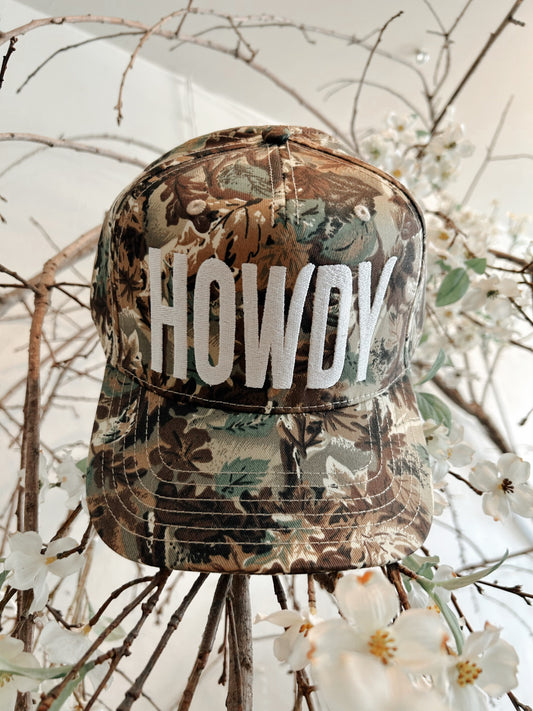 Howdy Camo Hat