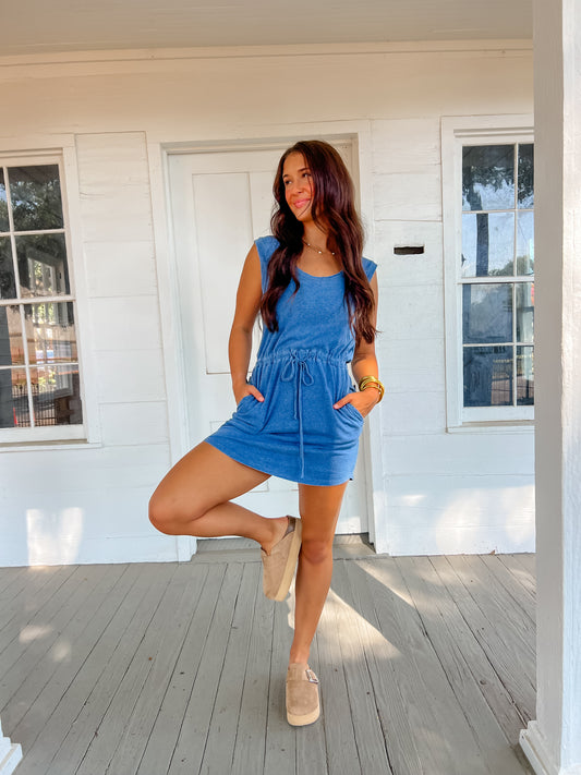 Z Supply Dayshift Denim Mini Dress