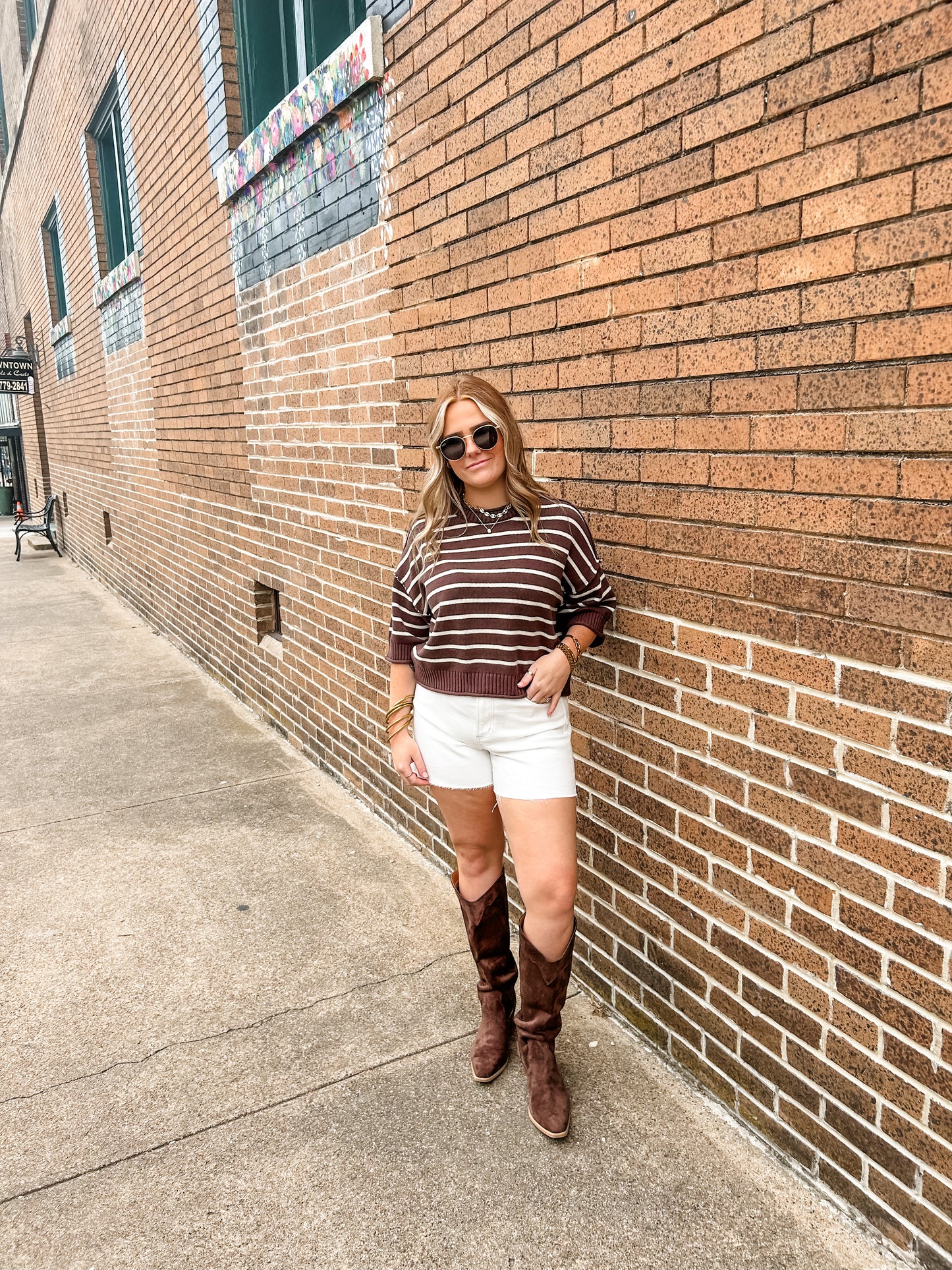 Toasted Stripe Sweater