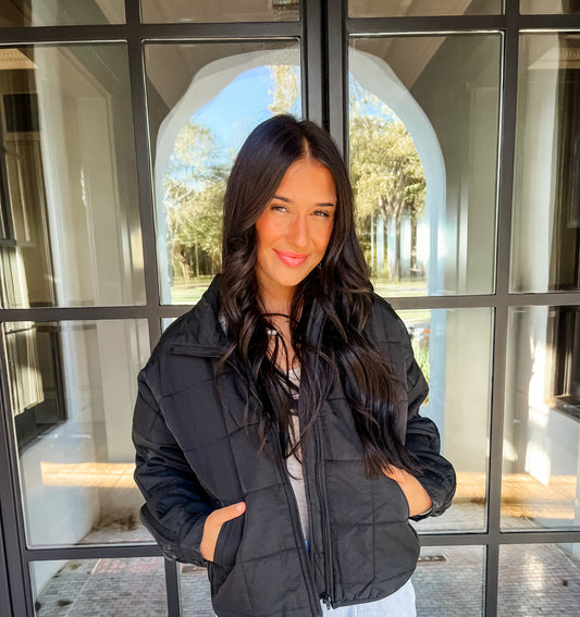 Dark Luxe Puffer