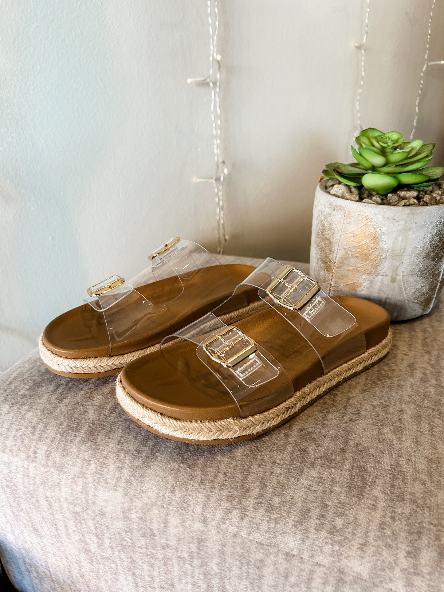 Crest Clear Sandal