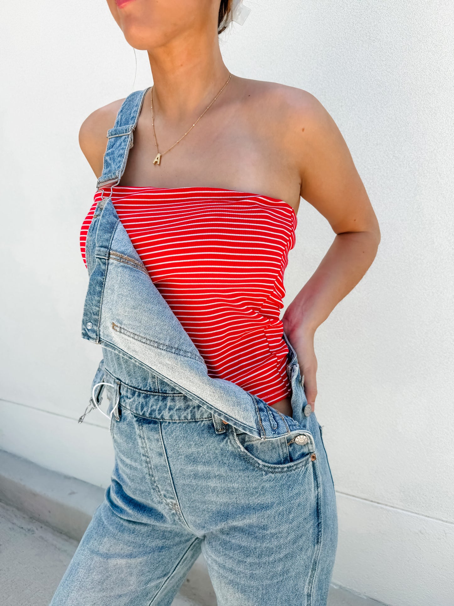 Jukebox Red Tube Top