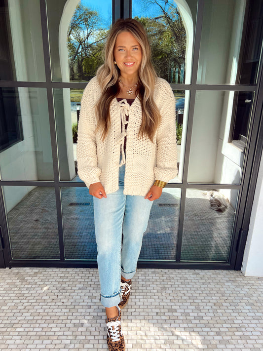 For Generations Hand Knit Cardigan