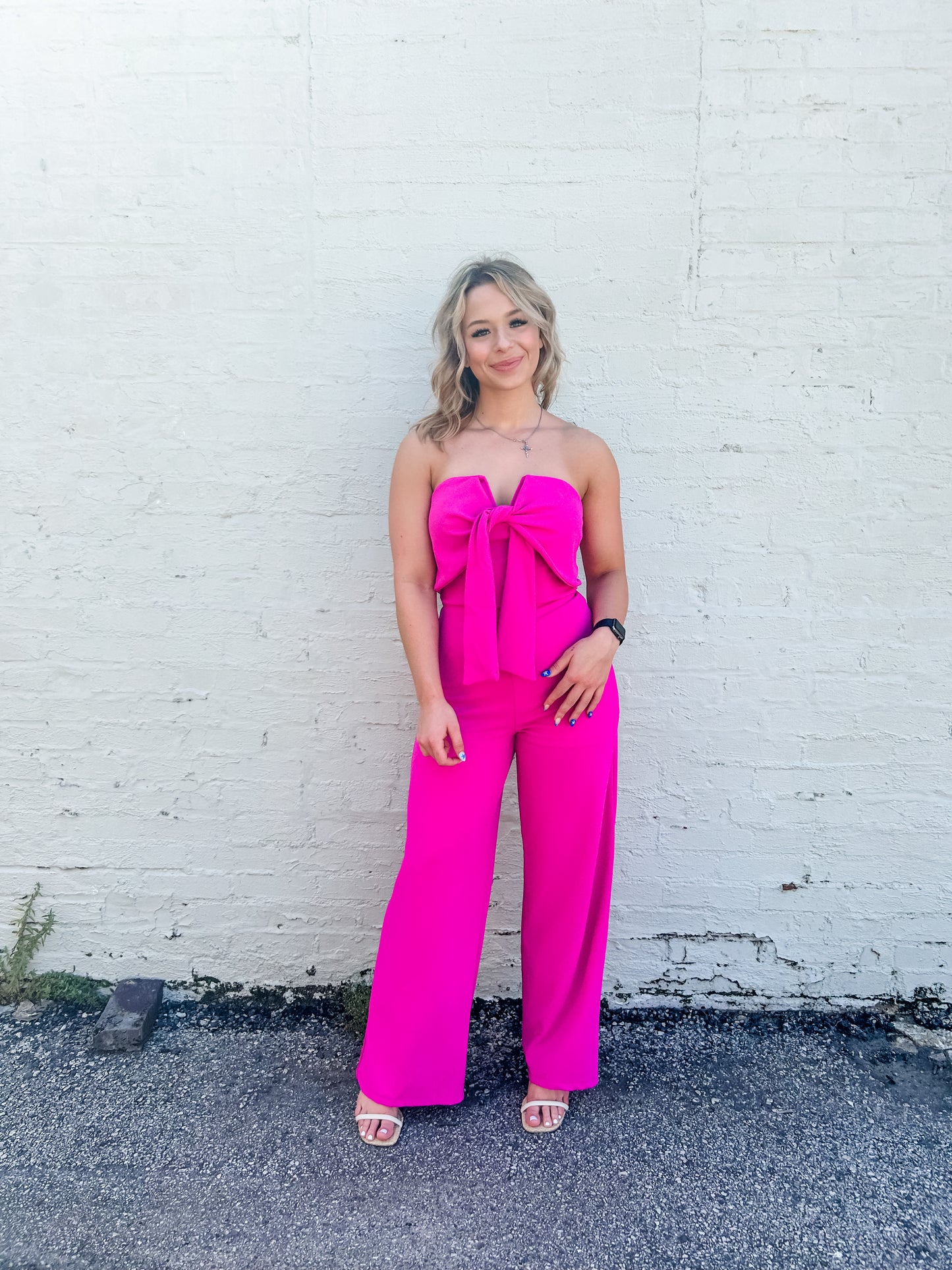 Magenta Moment Jumpsuit