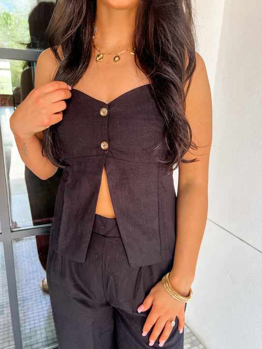 Pinch Me Black Top