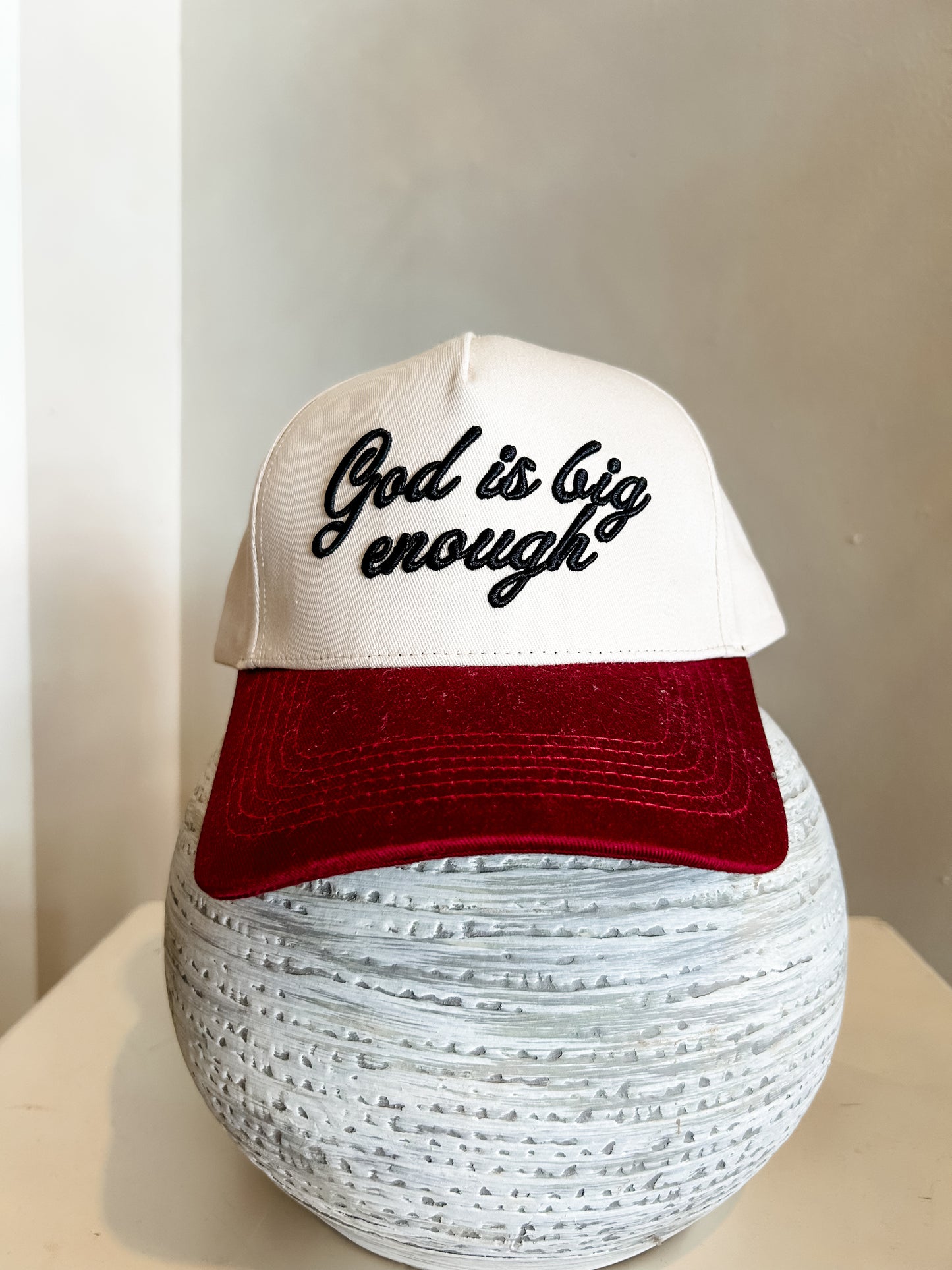 God Is Big Enough Hat