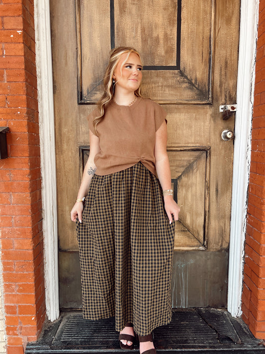 Montana Gingham Dress