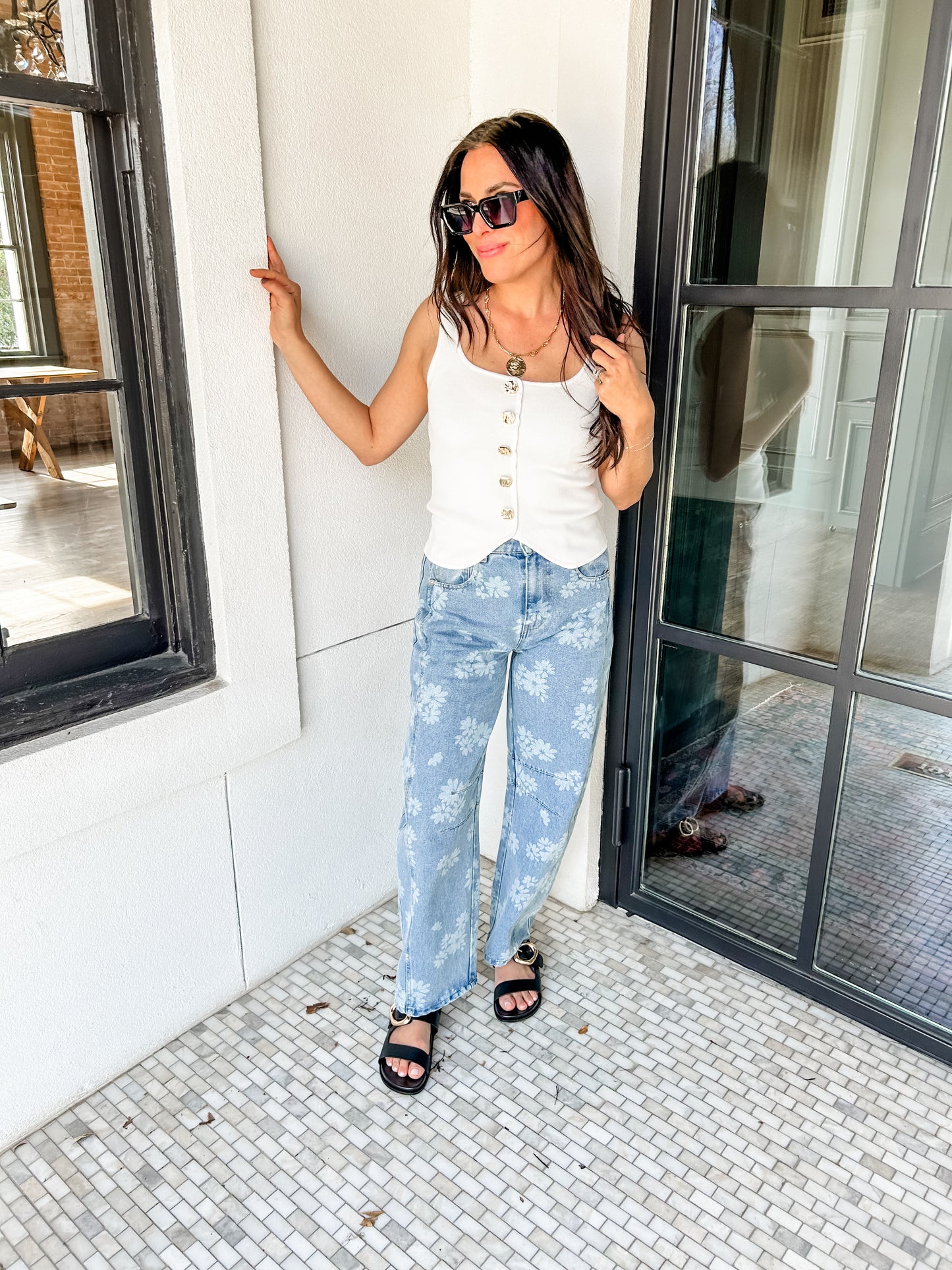 Park Avenue Sweater Vest Ivory