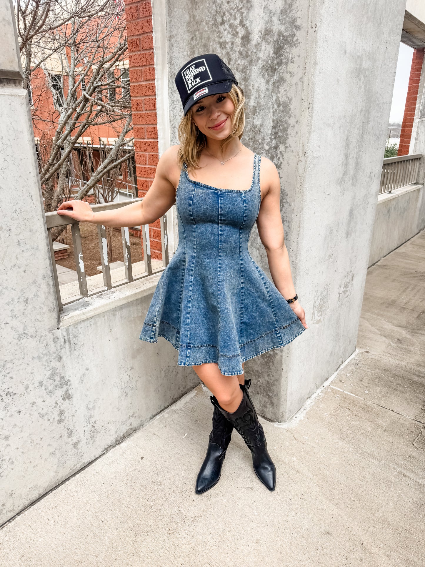 Newport Denim Dress