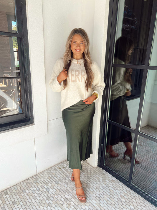 Z Supply Merry Gold Sweater