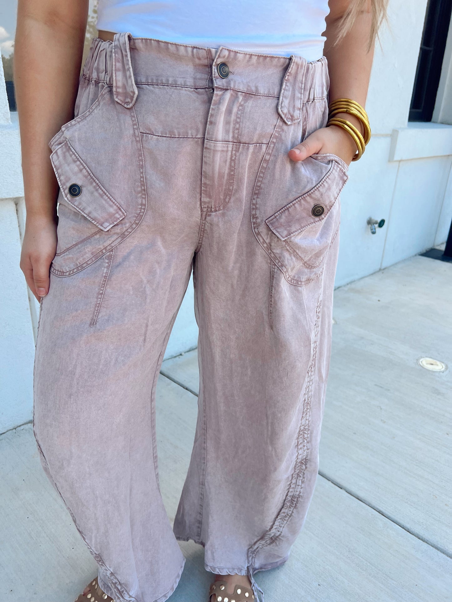 Mauve Capri Cargo