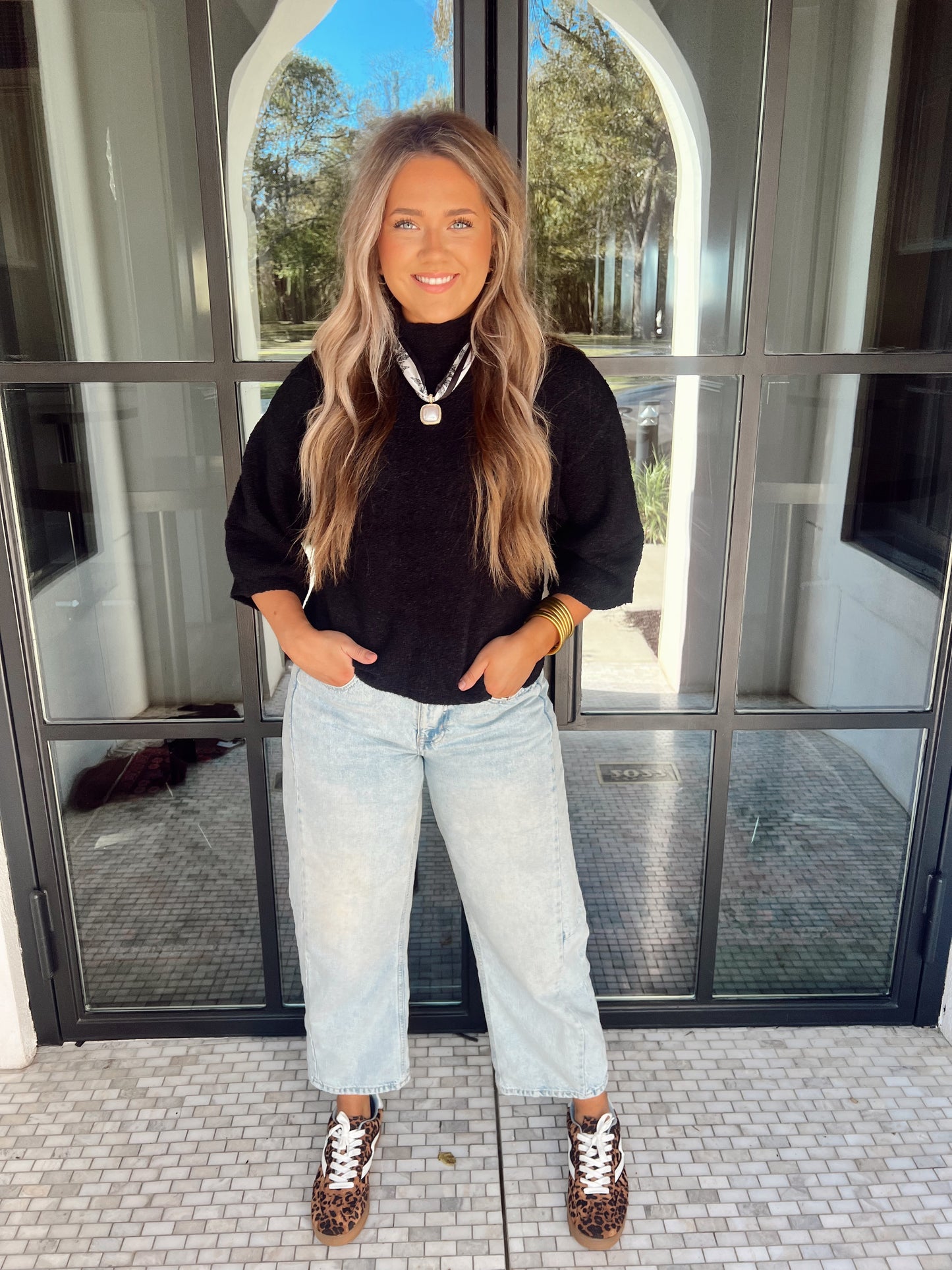 Nightfall Textured Sweater