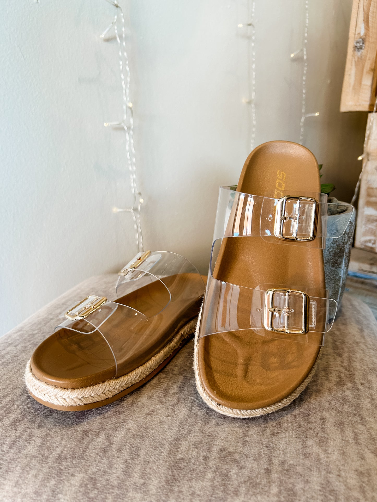 Crest Clear Sandal