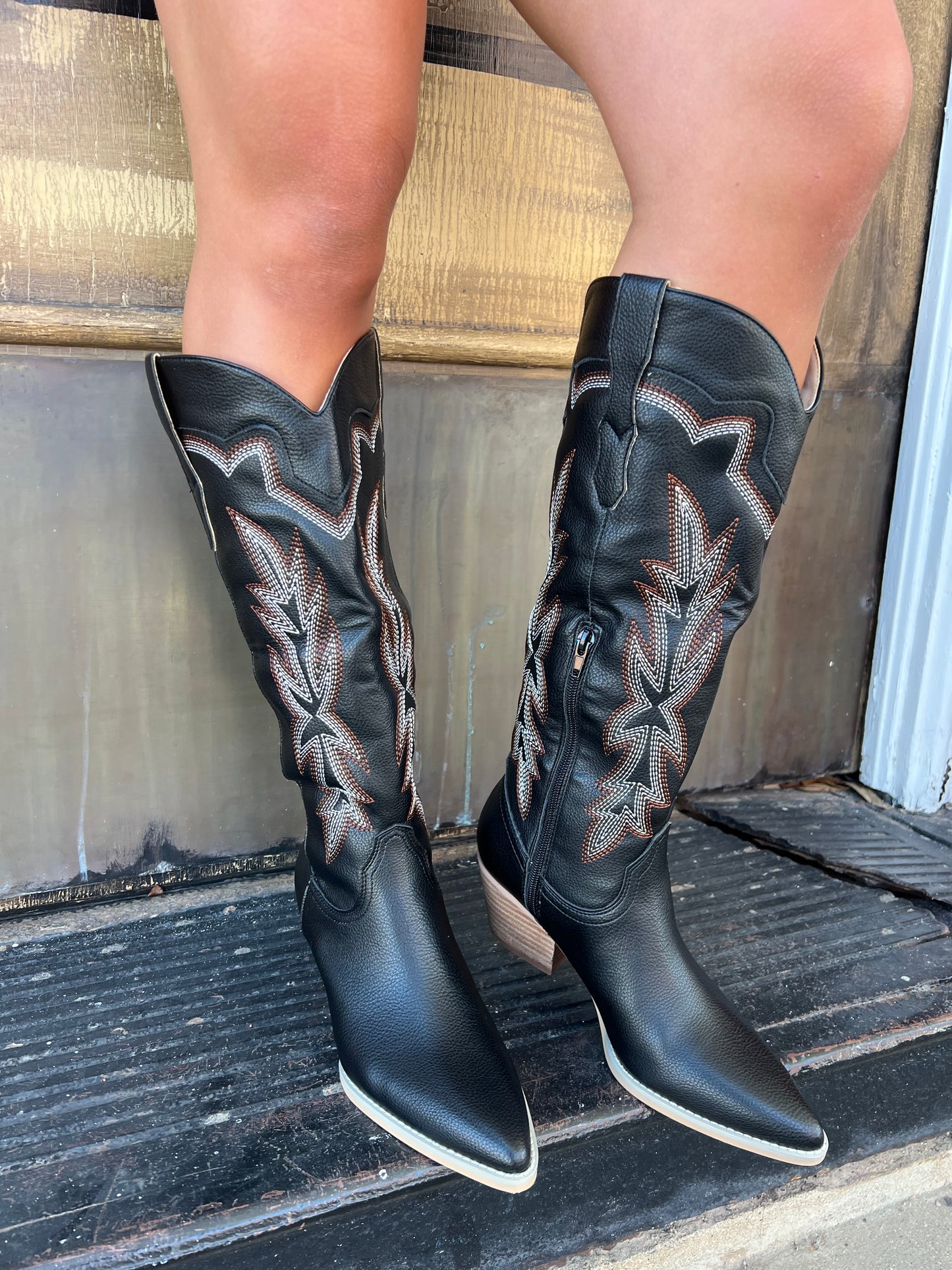 Ainsley Black Boot