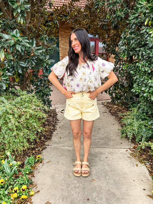 Buttercup Pocket Shorts