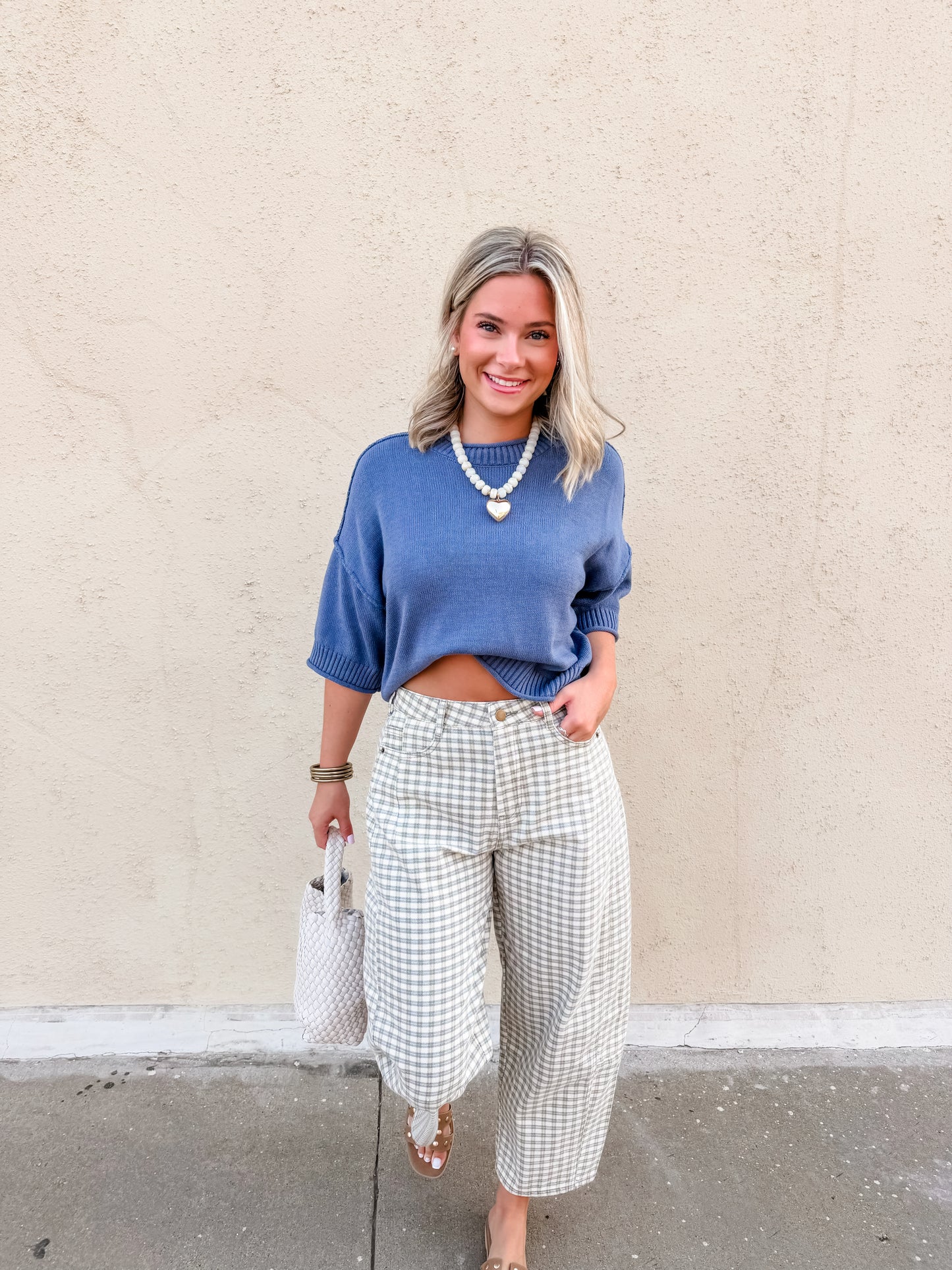 Favorite Moment Sweater Denim Blue