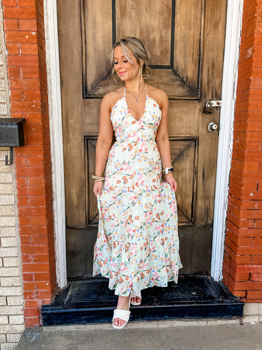 Delilah Floral Maxi Dress