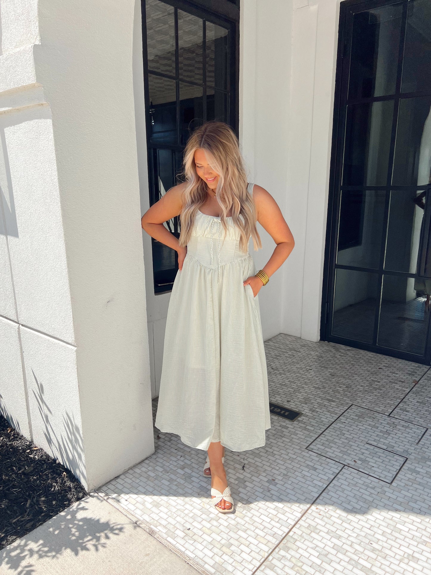 Adoring Stripes Dress