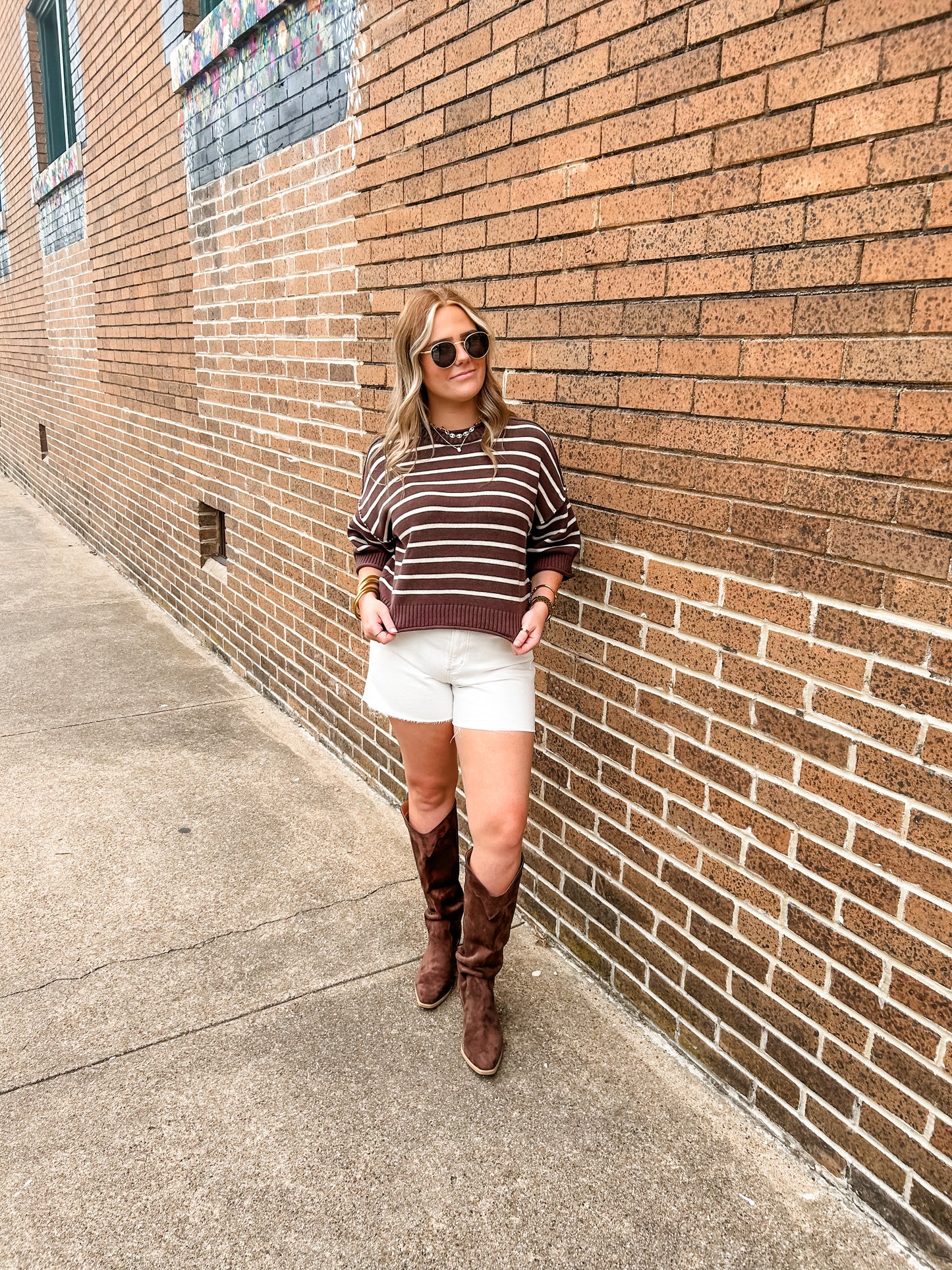 Toasted Stripe Sweater