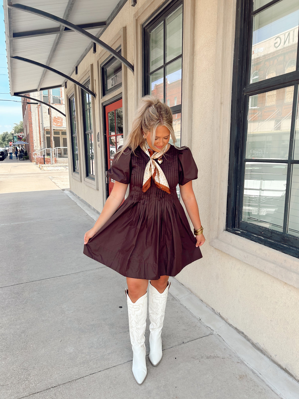 Espresso Mini Dress