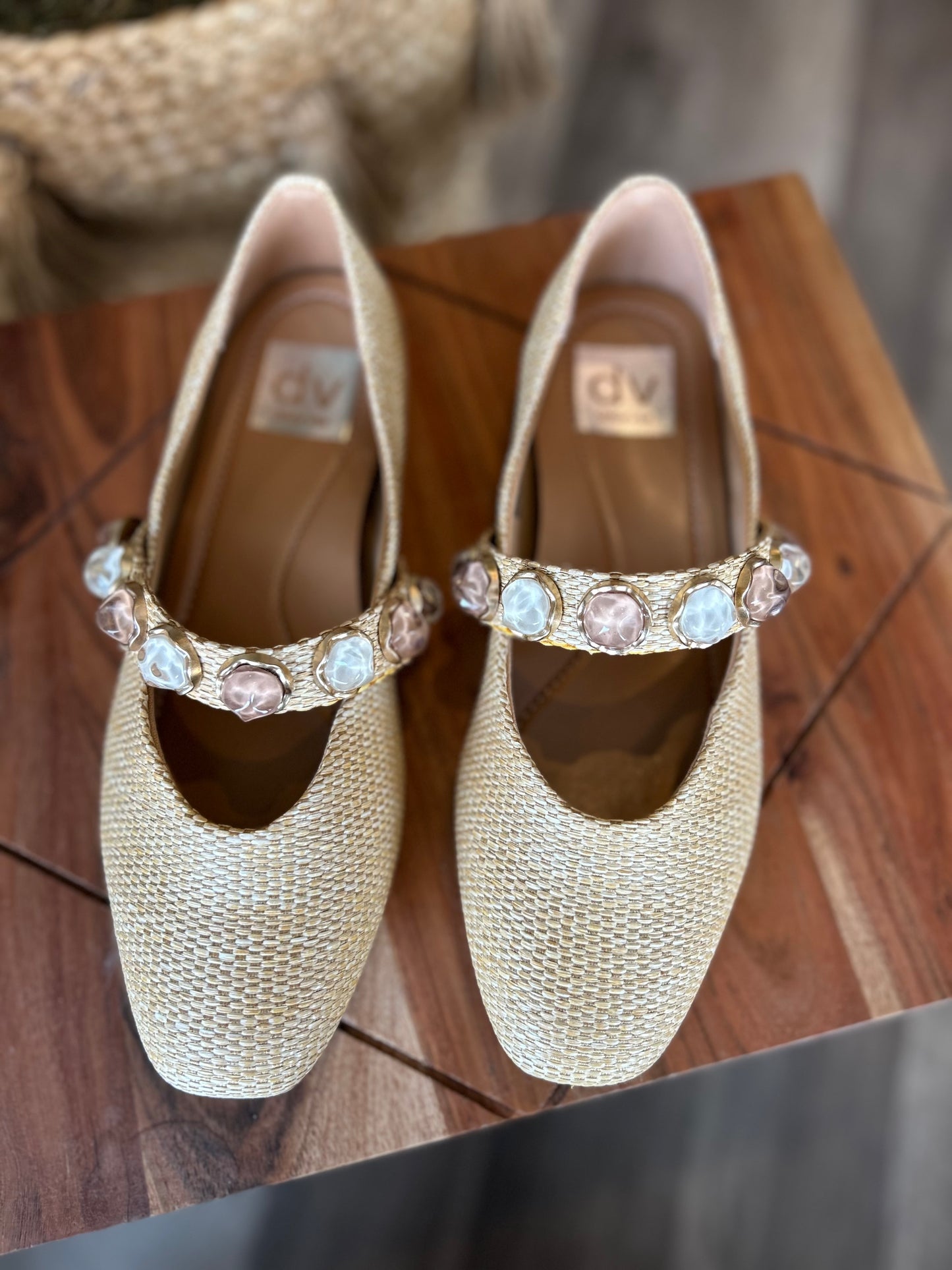 DV Mission Raffia Ballet Flat
