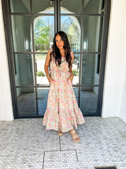 Petals For You Maxi Dress