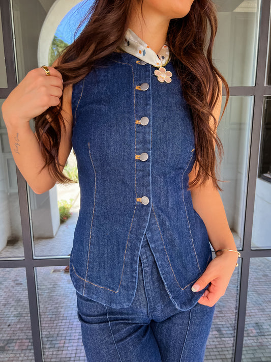 Fall Brunch Date Vest
