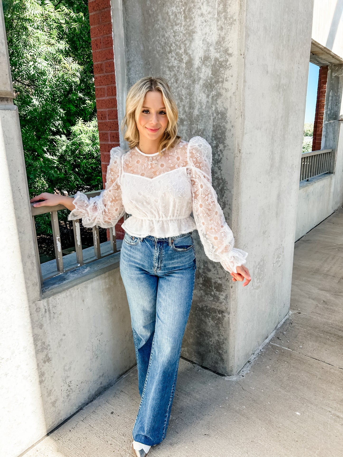 Embellish Floral Top