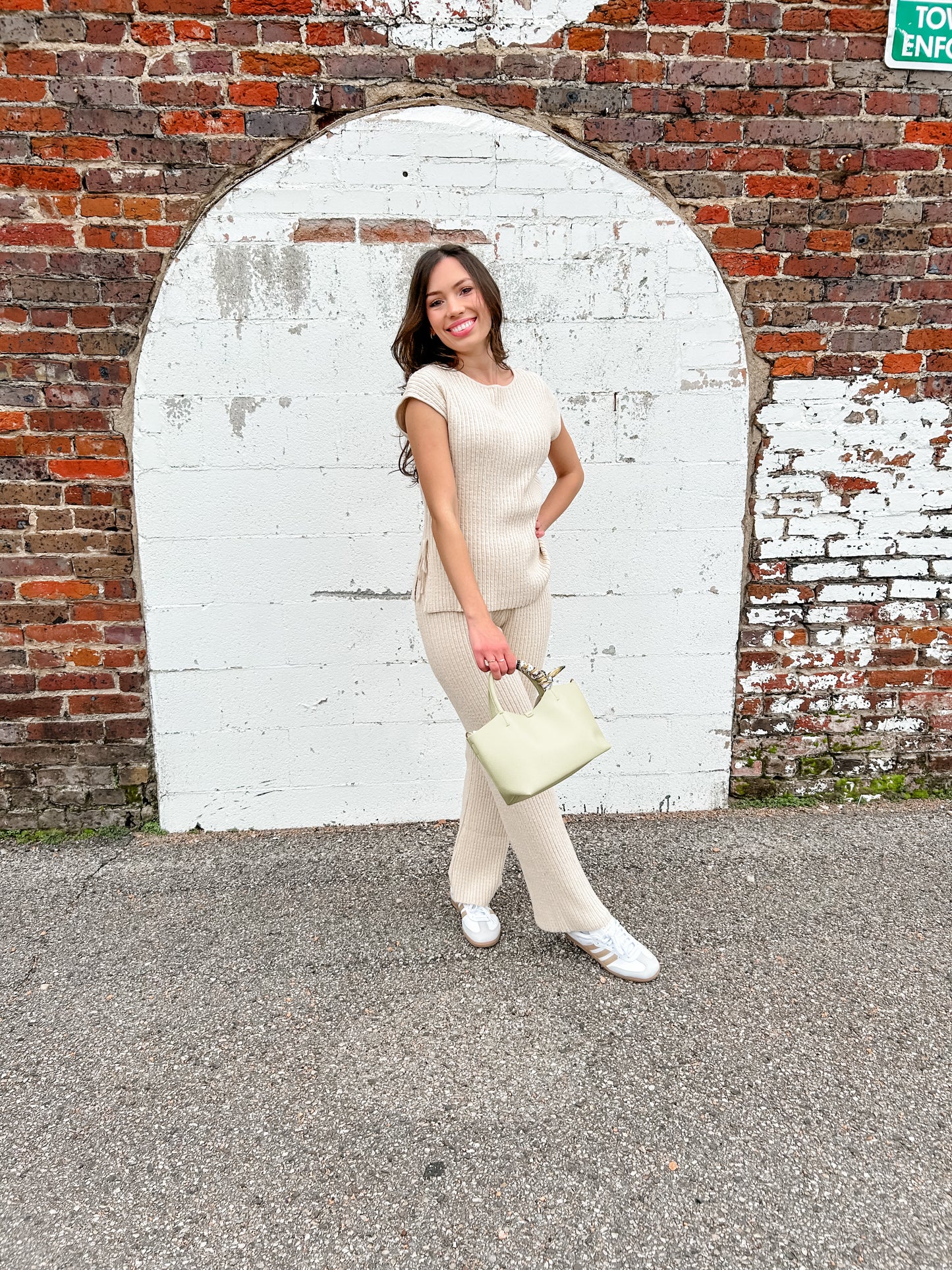 Malibu Natural Sweater Pant Set