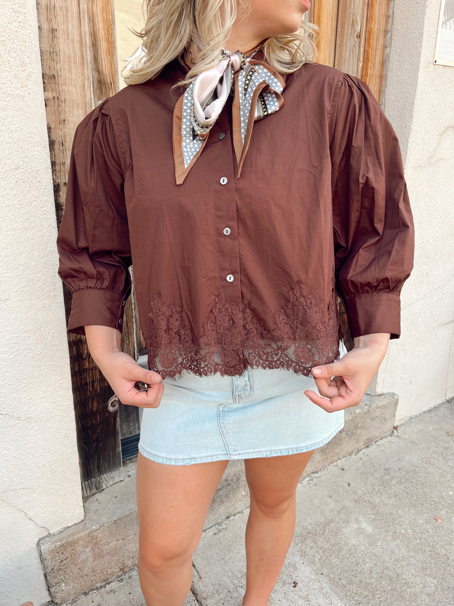 Buttoned Up Top