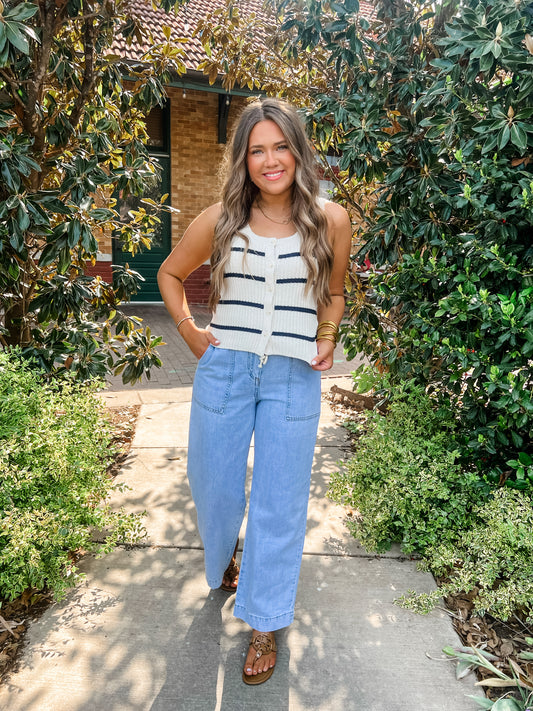 Sycamore Stripe Sweater Vest