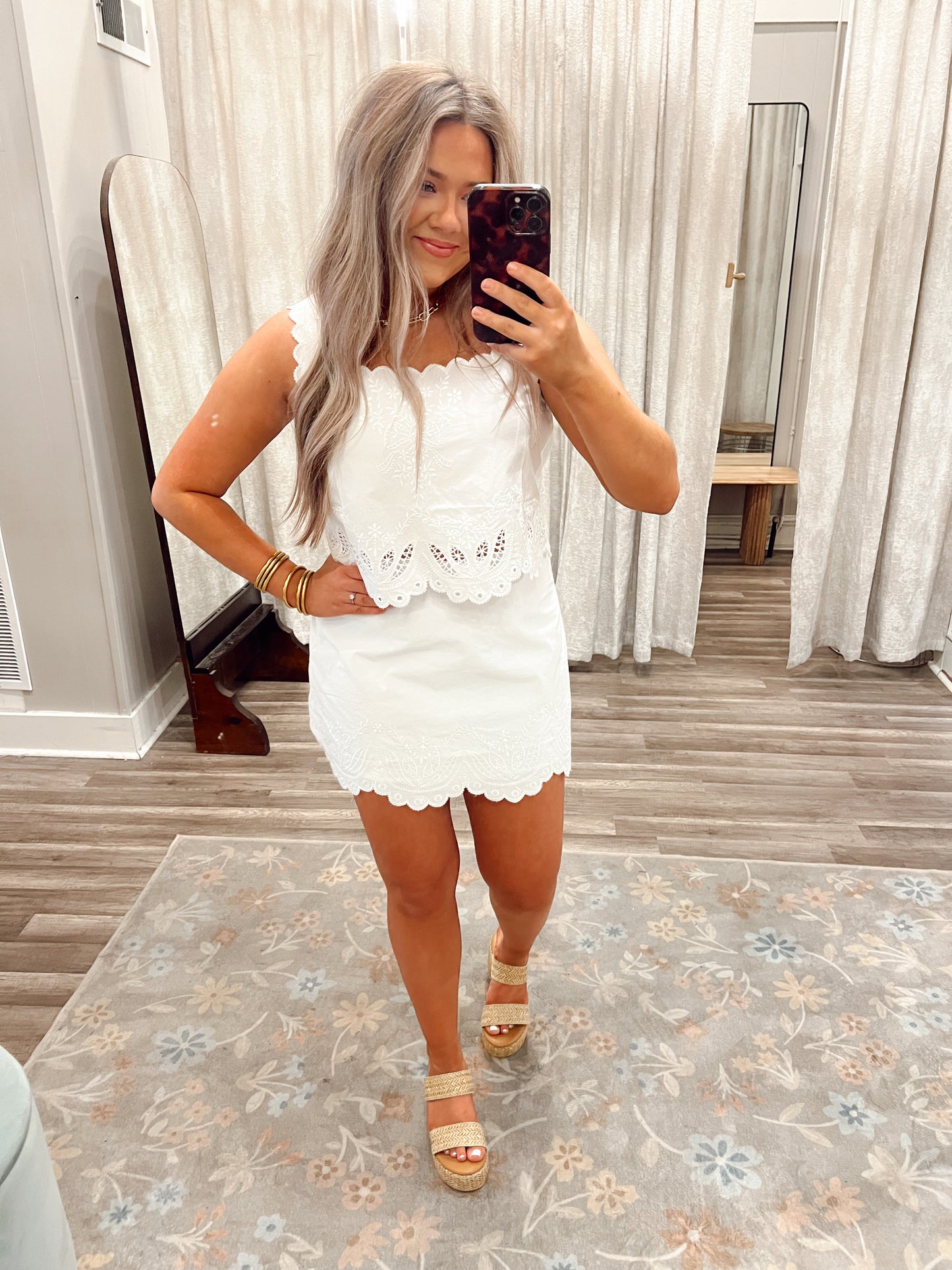 Savannah Mini Skirt Set