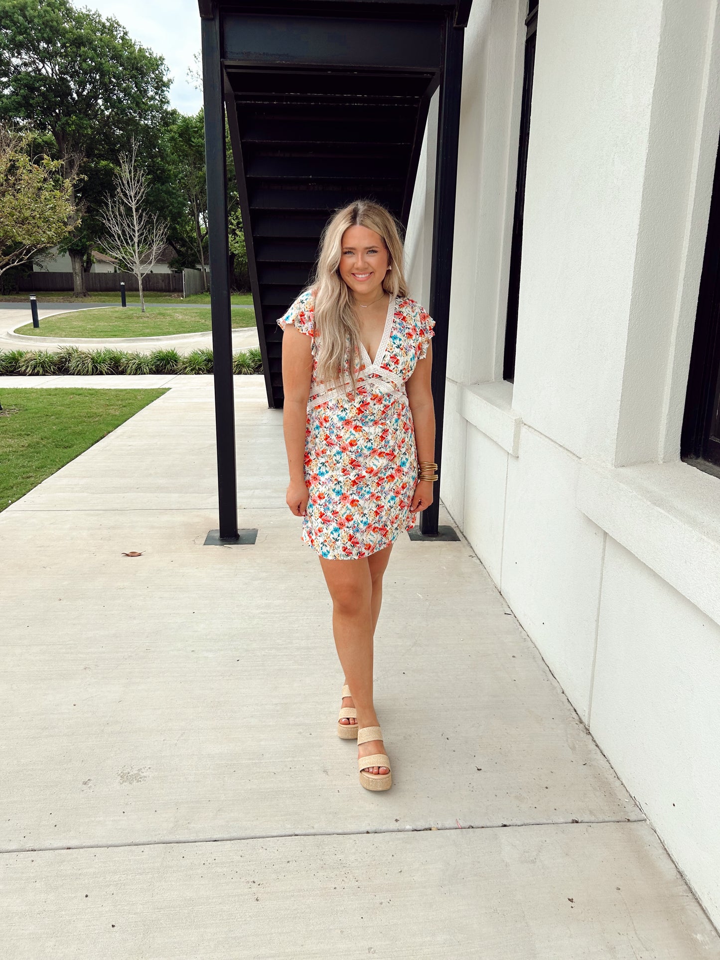 Cove Multi Color Mini Dress